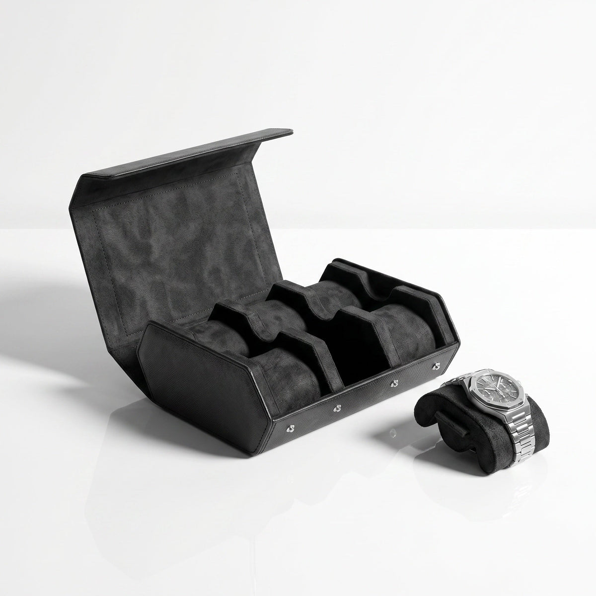 Étui à montres en Cuir – Rempart VI
