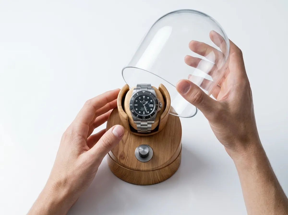 Remontoir Cloche en Verre – Dôme Ascendance I
