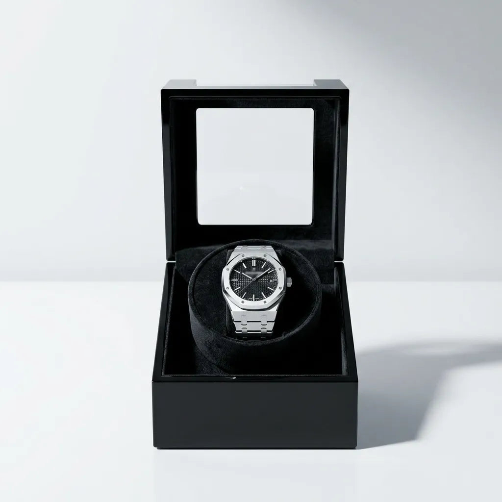 Remontoir Laqué – Facette Onyx I