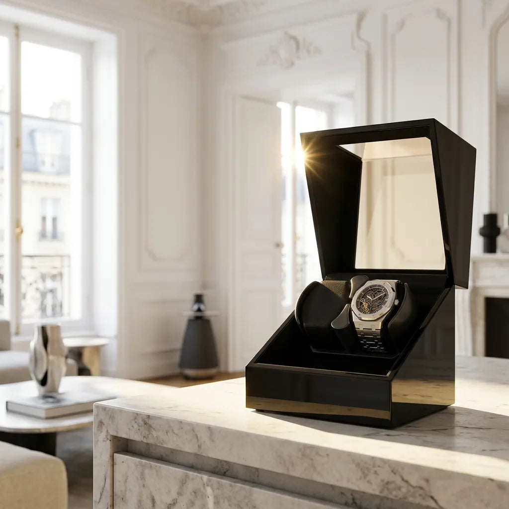 Remontoir Laqué – Facette Onyx II